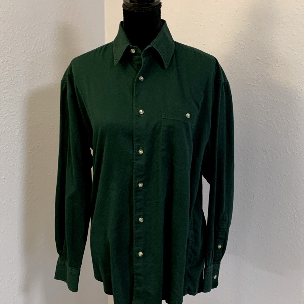 Pacific Club Dark Green Womens Blouse